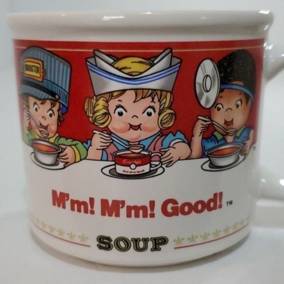 Campbell's Soup CERAMIC Mug Cup Vintage Kids 14 Fluid Oz - Picture 2 of 9